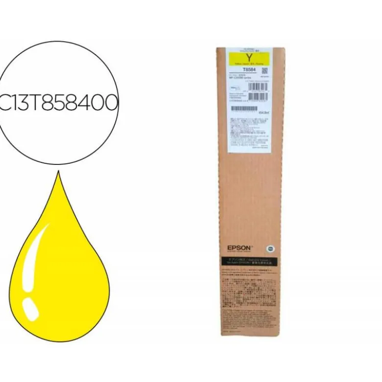 TONER INK-JET EPSON T8584 COLOR AMARILLO C13T858400