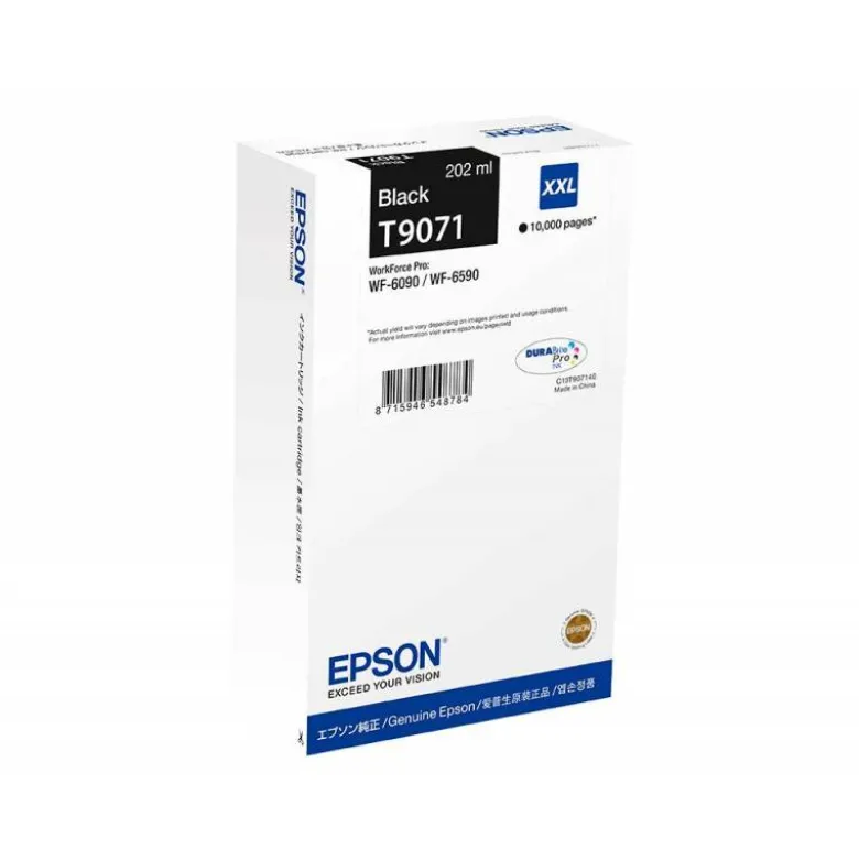 TONER INK-JET EPSON T9071 COLOR NEGRO C13T907140