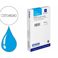 TONER INK-JET EPSON T04B2 COLOR CIAN C13T04B240