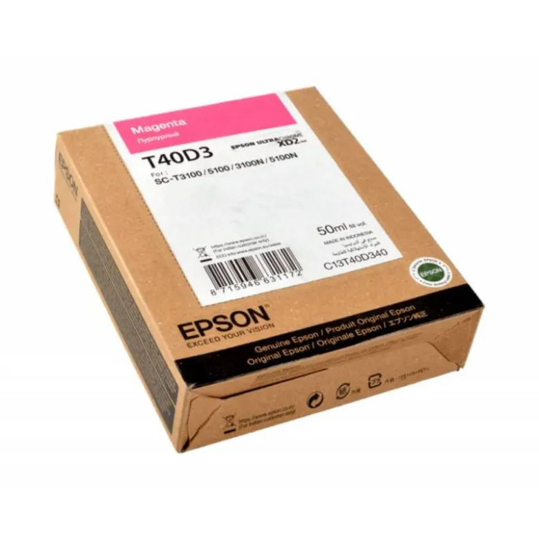 TONER INK-JET EPSON T40D3 COLOR MAGENTA C13T40D340