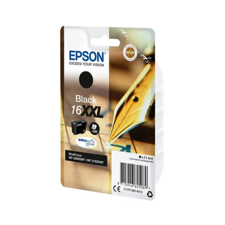 TONER INK-JET EPSON 16XXL COLOR NEGRO C13T16814012