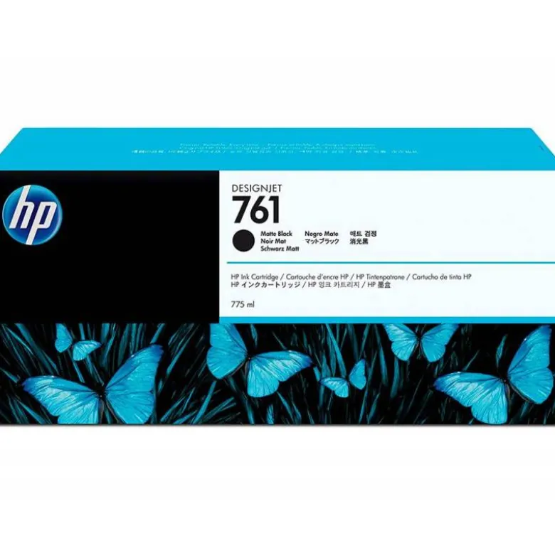 TONER INK-JET HP DESIGNJET T7100 NEGRO MATE N 761 775 ML/1000 PAGINAS