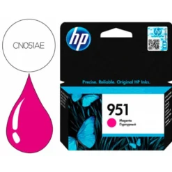 TONER INK-JET HP INYECCION MAGENTA N 951/APROX. 700 P GINAS/A7F64A/1000 PAGINAS