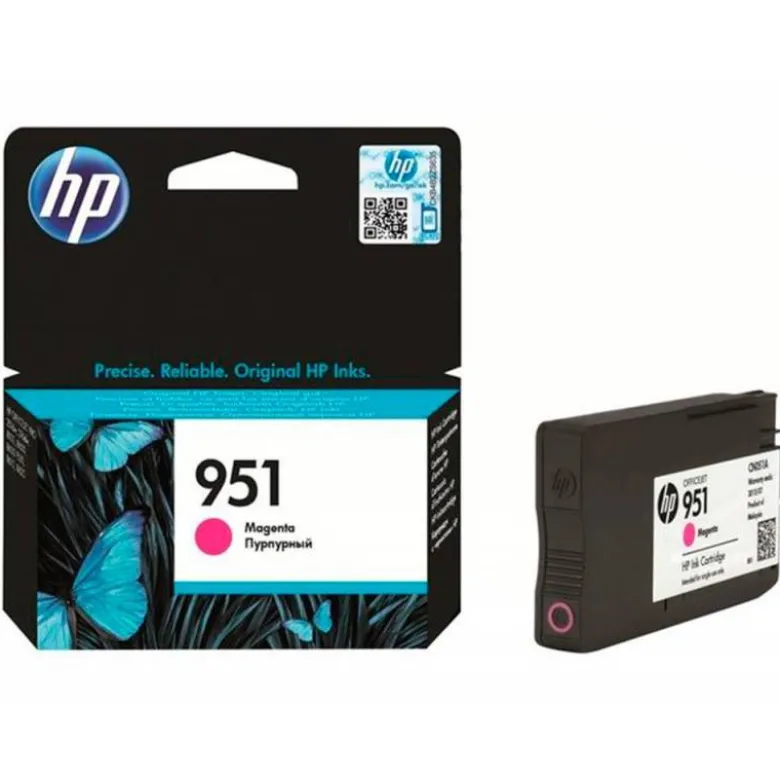TONER INK-JET HP INYECCION MAGENTA N 951/APROX. 700 P GINAS/A7F64A/1000 PAGINAS