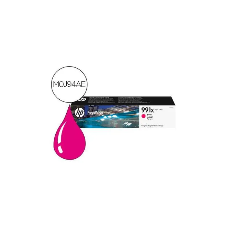 TONER INK-JET HP 991X COLOR MAGENTA M0J94AE