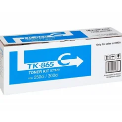 TONER KYOCERA -MITA COPIADORA CIAN TASKALFA 200CI / 300CI TK865C 12.000 PAGINAS
