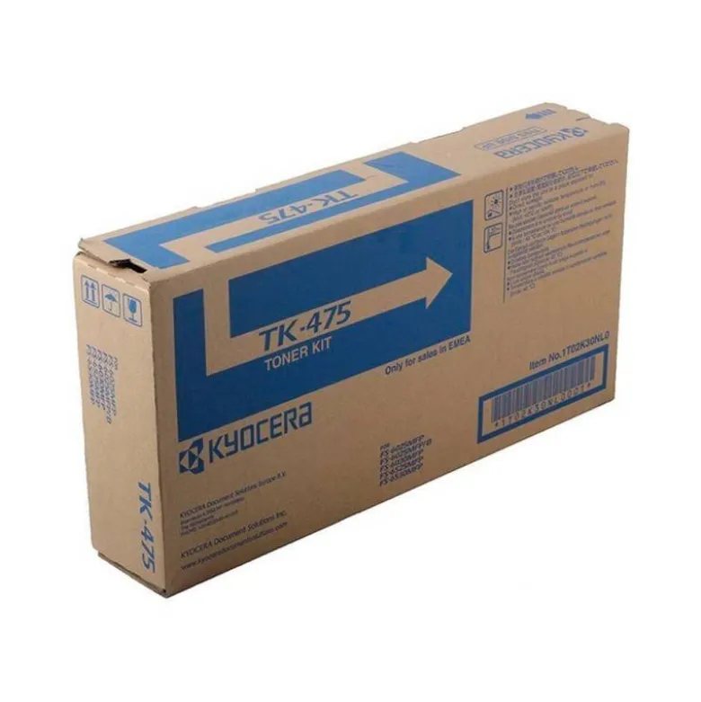 TONER KYOCERA -MITA LASER NEGRO TK475 15.000 PAGINAS FS6025/6030MFP FS-6525/6530