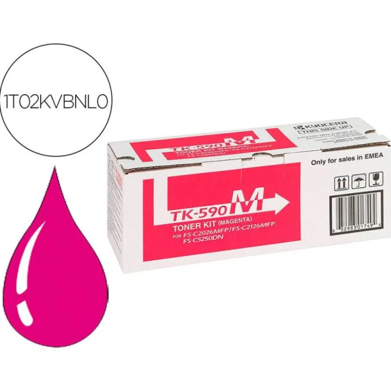 TONER KYOCERA -MITA MAGENTA TK590M