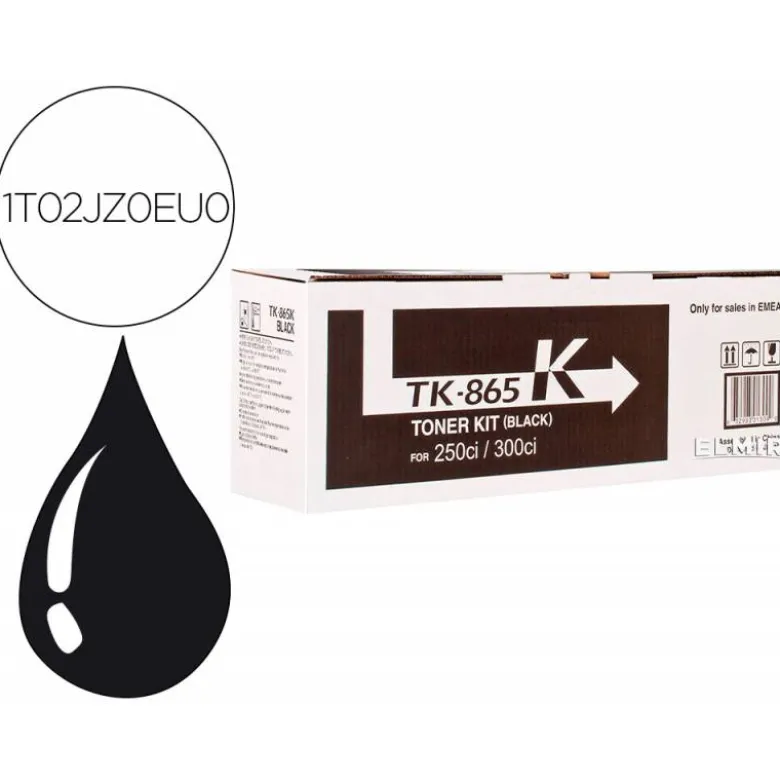 TONER KYOCERA -MITA TK6705K 70.000 P G. LASER NEGRO PARA TASKALFA 6500I / 8000I