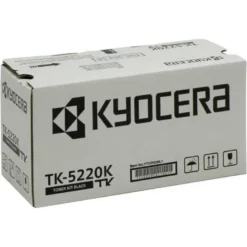TONER KYOCERA MITA TK-5220K COLOR NEGRO ECOSYS M5521CDW, ECOSYS M5521CDN 1200 PAG