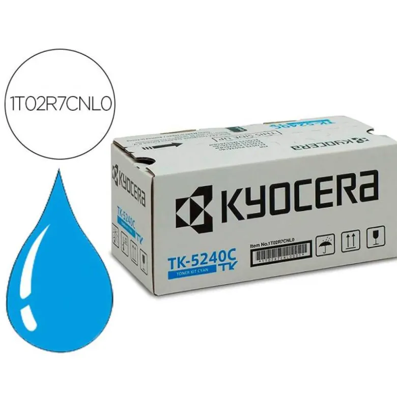 TONER KYOCERA TK-5240C MITA M5526CDN CIAN 3.000 P GINAS