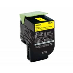 TONER LASER LEXMARK 80C2HYE AMARILLO 3000 PAGINAS