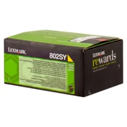 TONER LASER LEXMARK 80C2SYE AMARILLO 2000 PAGINAS