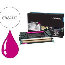 TONER LEXMARK LASER C746A1MG C746 / C748 MAGENTA 7000 PAGINAS