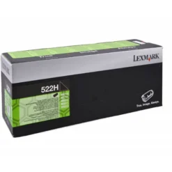 TONER LEXMARK LASER 522HE / 52D2H0E / CX725DE / CS720DE / CS725DE NEGRO 25000 PAGINAS
