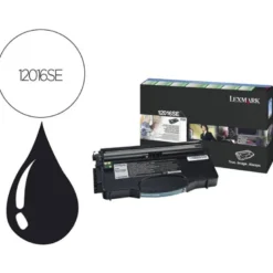 TONER LEXMARK LASER 12016SE E120/N NEGRO 2000 PAGINAS