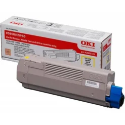 Toner OKI amarillo -6000pag- type c11 (43865721) C5850 C5950 MC560