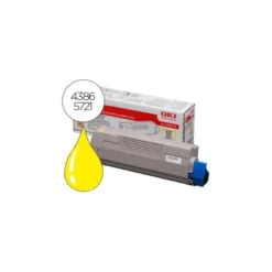 Toner OKI amarillo -6000pag- type c11 (43865721) C5850 C5950 MC560