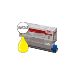 TONER OKI C5650/5750 AMARILLO 2000 PAG TYPE C11