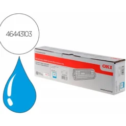 TONER OKI LASER 46443103 C833 / C843 CIAN 10000 PAGINAS