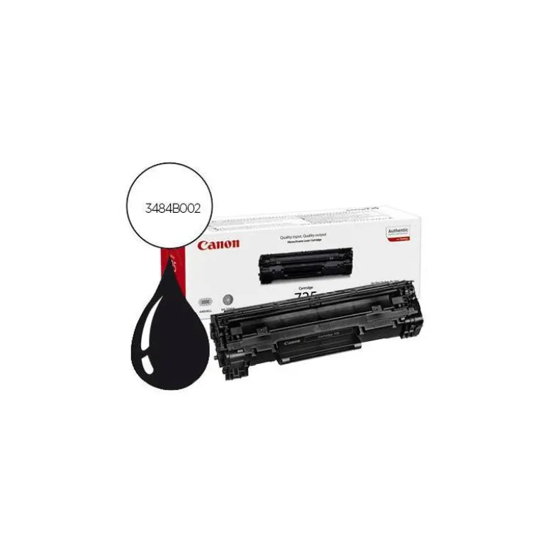 Toner original Canon 725 Color Negro