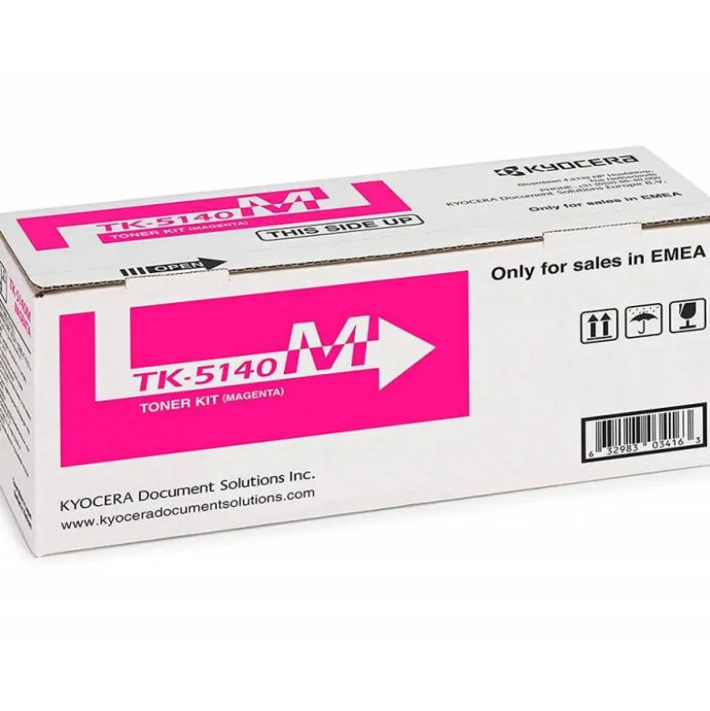 TONER TK5140 KYOCERA ECOSYS M6530CDN, M6530CDN/KL3, P6130CDN, P6130CDN/KL3 MAGENTA 5.000 PAG