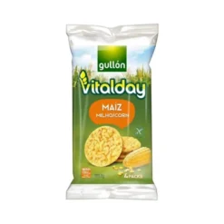 TORTITAS DE MAIZ GULLON VITALDAY 108 GR PAQUETE DE 4 UNIDADES DE 27,5 GR