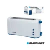 TOSTADOR BLAUPUNKT BOCA ANCHA 220V-1000W TERMOSTATO 6 NIVELES BOTON PARADA COLOR BLANCO