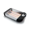 TOSTADOR LACOR PLANO POTENCIA 600W CON BANDEJA RECOGEMIGAS 36X21X6,5 CM