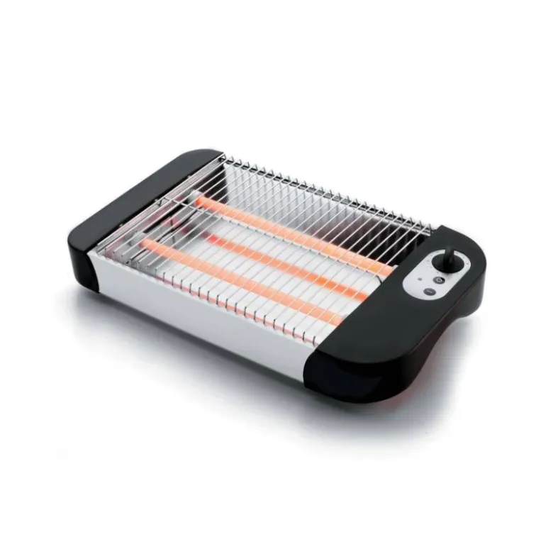 TOSTADOR LACOR PLANO POTENCIA 600W CON BANDEJA RECOGEMIGAS 36X21X6,5 CM