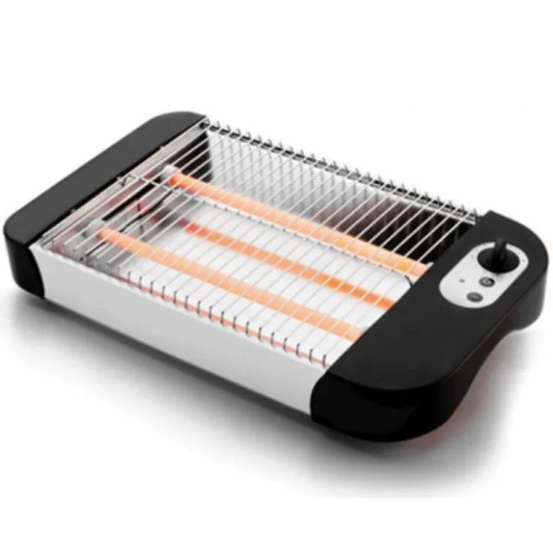 TOSTADOR LACOR PLANO POTENCIA 600W CON BANDEJA RECOGEMIGAS 36X21X6,5 CM