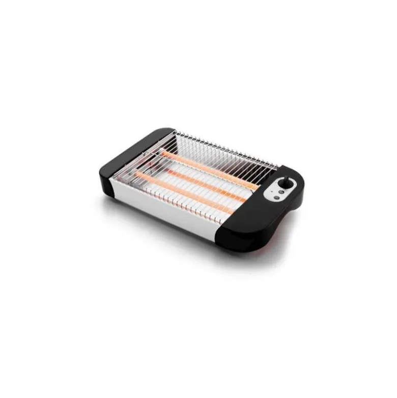 TOSTADOR LACOR PLANO POTENCIA 600W CON BANDEJA RECOGEMIGAS 36X21X6,5 CM
