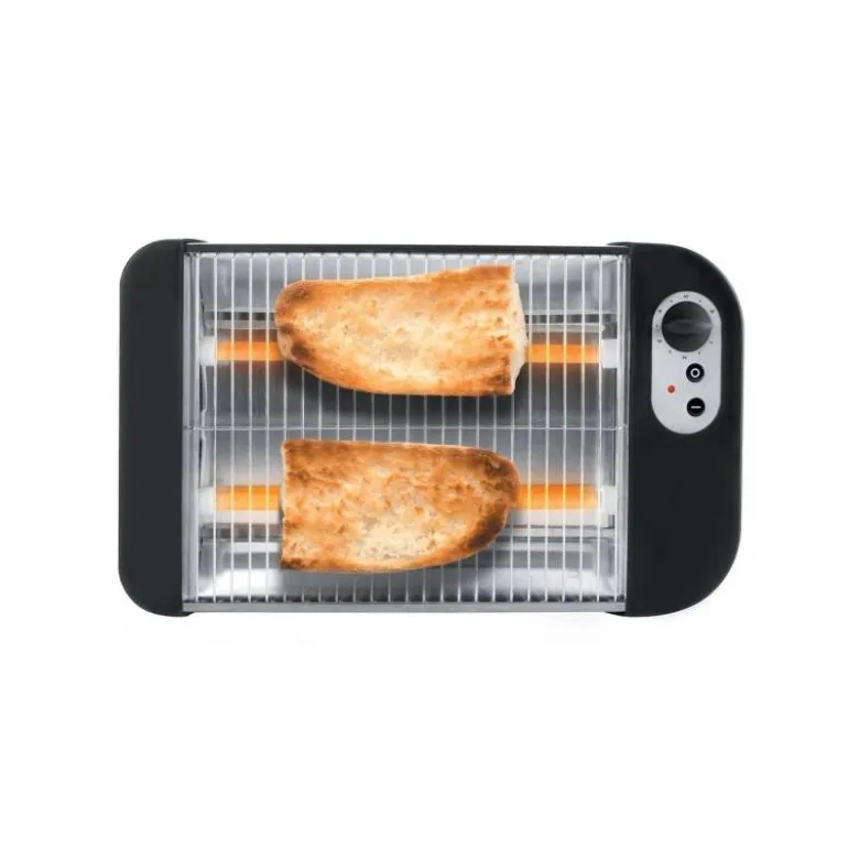 TOSTADOR LACOR PLANO POTENCIA 600W CON BANDEJA RECOGEMIGAS 36X21X6,5 CM