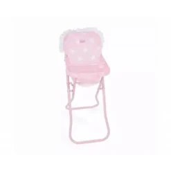 TRONA CON BANDEJA CARLOTA COLOR ROSA 330X260X600 MM