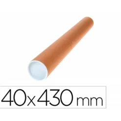 Tubo portadocumentos marca Q-Connect 40x430 mm