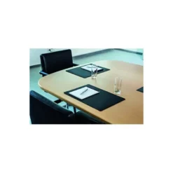 Vade de sobremesa Durable Color Negro Plastico 65x52 cm