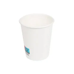 VASO DE PAPEL BLANCO BUNZL RECICLABLE PEFC 190 ML APTO BEBIDAS FRIAS Y CALIENTES PAQUETE DE 50 UNIDADES