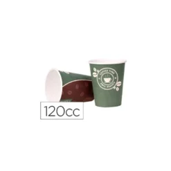 Vaso termico carton 120 cc Paquete de 50 unidades