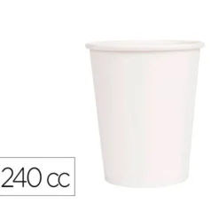 Vaso termico carton 240 cc Paquete de 50 unidades