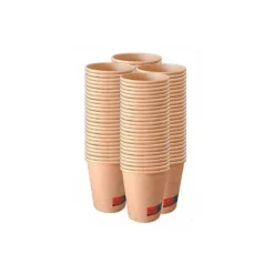 Vaso termico carton 200 cc Paquete de 50 unidades