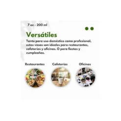 VASO DE CARTON BIODEGRADABLE BLANCO 220 CC PAQUETE DE 50 UNIDADES