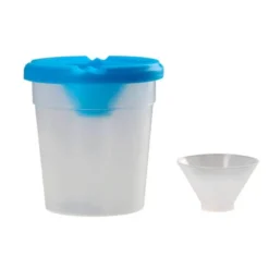 VASO LIMPIAPINCELES LIDERPAPEL DE PLASTICO 8X8,5 CM