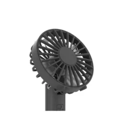 VENTILADOR DE MANO DAEWOO HIGH POWER 5W 3 VELOCIDADES RECARGABLE USB-C COLOR NEGRO