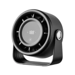 VENTILADOR SOBREMESA DAEWOO HIGH POWER 10W 4 VELOCIDADES RECARGABLE USB-C COLOR NEGRO