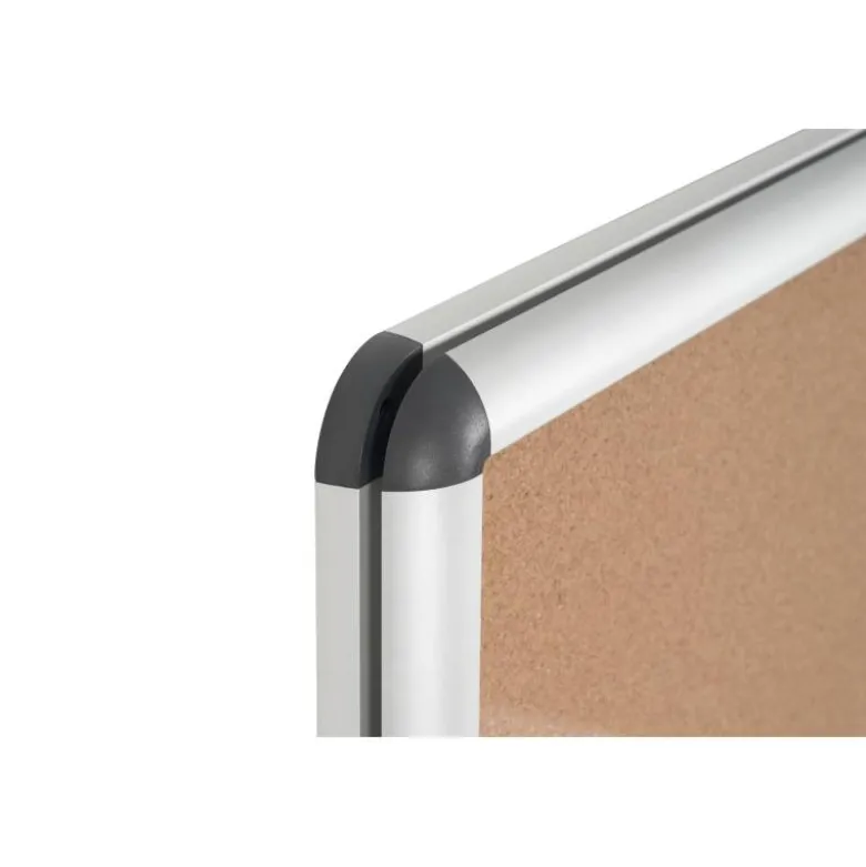 VITRINA DE ANUNCIOS BI-OFFICE FONDO CORCHO DE INTERIOR MARCO DE ALUMINIO 720X981 MM