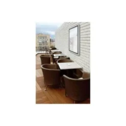 VITRINA DE ANUNCIOS NOBO PREMIUM PLUS MAGNETICA DE EXTERIOR 4 X DIN A4 532X692X45 MM