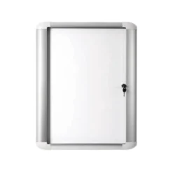 Vitrina anuncio Bi-0ffice magnetica para exterior con marco de aluminio y cerradura
