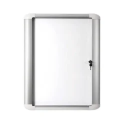 Vitrina de anuncios bi-office new gen magnetica acero lacado 9xa4 para interior color negro 696x933x36 mm