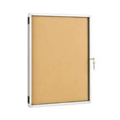 Vitrina de anuncios q-connect marco de aluminio medidas 900 x 1200 mm.