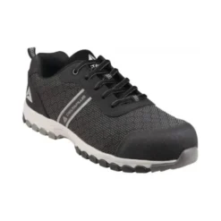 ZAPATO DE SEGURIDAD DELTAPLUS BOSTON DEPORTIVO POLIESTER CON REFUERZO TPU SUELA SELLADA NEGRO TALLA 46